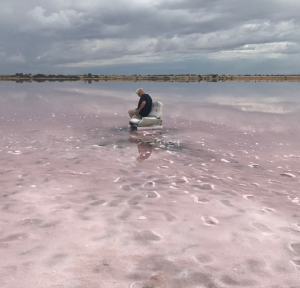 TAKING A BREAK AT YORK SALT LAKES